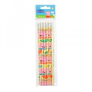 Bleistifte - Greta Pig - 6 St�ck