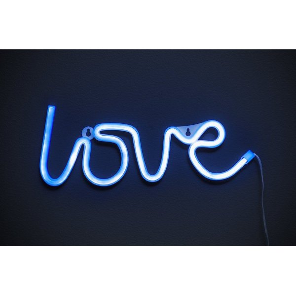 LED-Neonreklame - Liebe - 32,5 x 11,5 cm