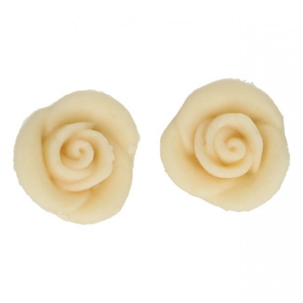FunCakes Rosen, weiße Kuchendekoration, 6 Stück FunCakes Rosen, weiße Kuchendekoration, 6 Stück