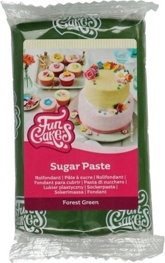 Zuckerpaste - Waldgrün - 250 Gramm Zuckerpaste - Waldgrün - 250 Gramm