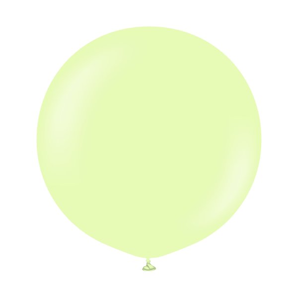 Luftballons, einfarbig - Premium 60 cm - Macaron-Pistazie - 2er-Pack Luftballons, einfarbig - Premium 60 cm - Macaron-Pistazie - 2er-Pack