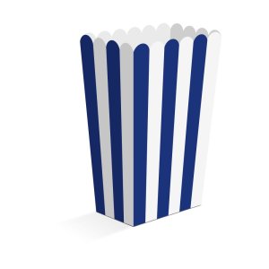 Snackboxen - Marineblau - 6,3 × 4,4 × 13,5 cm - 8er-Packung Snackboxen - Marineblau - 6,3 × 4,4 × 13,5 cm - 8er-Packung