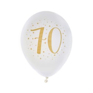 Luftballons - Weiß - 70 x 23 cm - 8er-Pack Luftballons - Weiß - 70 x 23 cm - 8er-Pack