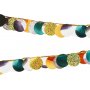 Girlande Metallic - Gemischte Farben - 2,2 m Girlande Metallic - Gemischte Farben - 2,2 m
