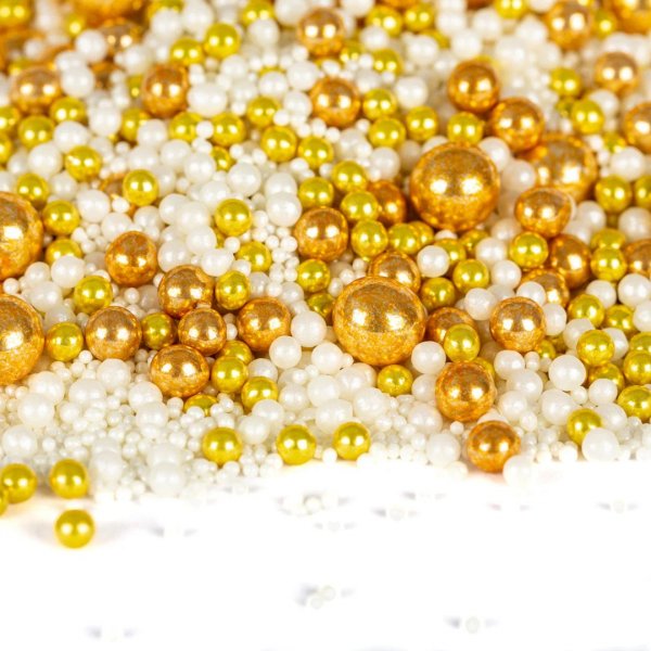 Streuselmischung - Goldflocken - Superstreusel - 90 g Streuselmischung - Goldflocken - Superstreusel - 90 g