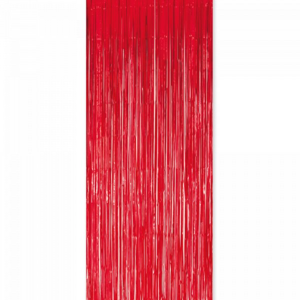 Partyvorhang - Rot - 100 x 240 cm Partyvorhang - Rot - 100 x 240 cm