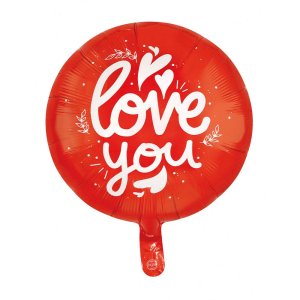 Folienballon - "Ich liebe dich" - Rot - 46 cm Folienballon - "Ich liebe dich" - Rot - 46 cm