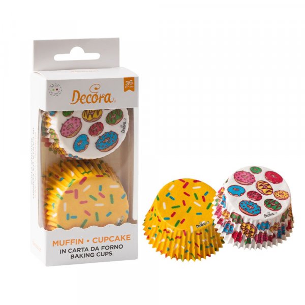Muffinformen - Donuts - 36er-Pack Muffinformen - Donuts - 36er-Pack