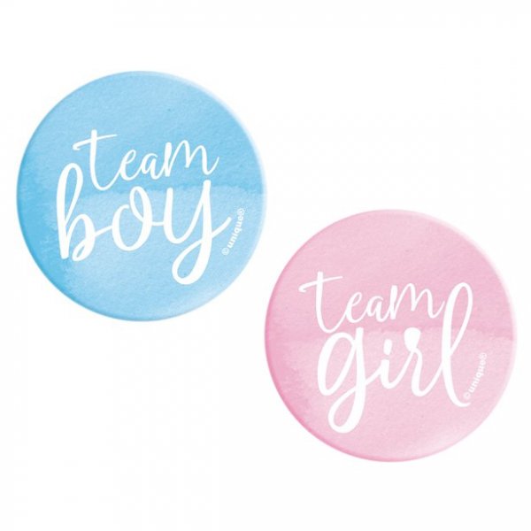Abzeichen - Team Boy/Team Girl - 10er-Pack Abzeichen - Team Boy/Team Girl - 10er-Pack