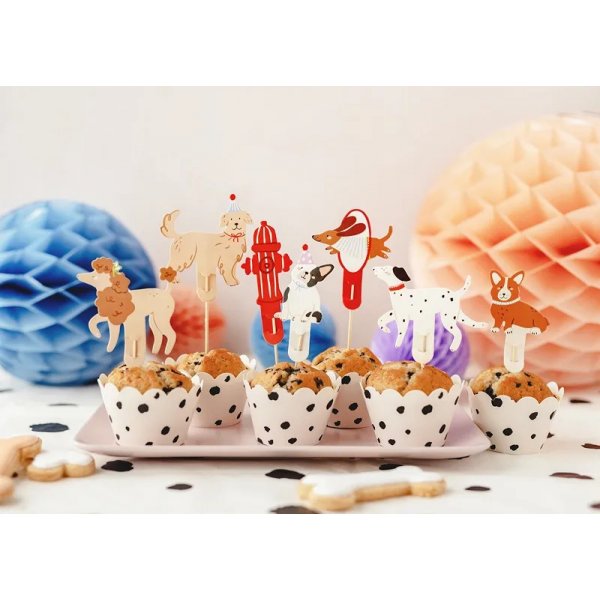 Kuchenspieße - Hunde - 7er-Pack Kuchenspieße - Hunde - 7er-Pack