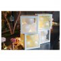 Ballondekoration - Ziegelsteine - Transparent/Wei�