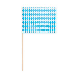 Papierfahnen - Bayern - 20 x 30 cm - 10er-Packung Papierfahnen - Bayern - 20 x 30 cm - 10er-Packung