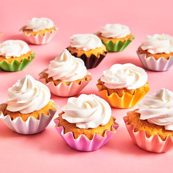 Muffinformen - Babyrosa - Bloom - 48er-Pack Muffinformen - Babyrosa - Bloom - 48er-Pack
