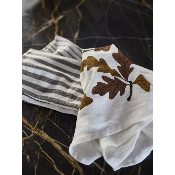 Gaby Kchenhandtuch 3er-Pack 3 x 47 x 70 cm - Dunkles Nougat