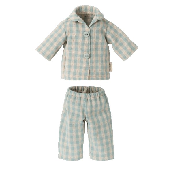 Maileg-Pyjama - Größe 2 - Blau Maileg-Pyjama - Größe 2 - Blau