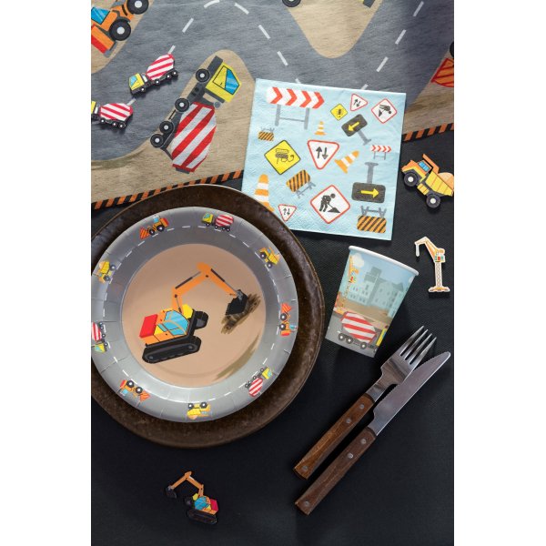 Pappbecher - Im Aufbau - 10er-Pack