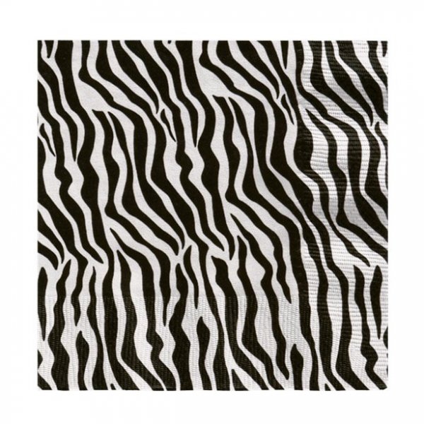 Servietten - Zebra - 20er-Pack Servietten - Zebra - 20er-Pack