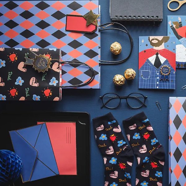 Geschenktüte - #1 Papa - 18 cm Geschenktüte - #1 Papa - 18 cm