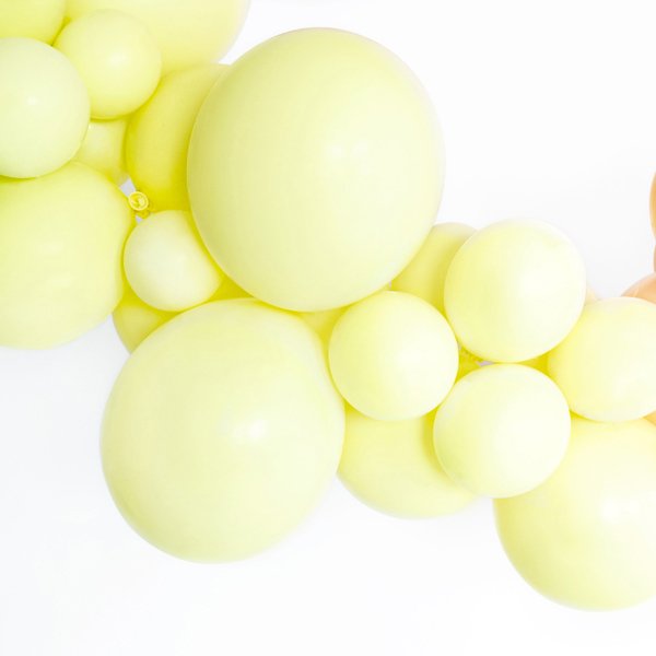 Miniballons - Pastell - Premium 12 cm - Hellgelb - 10er-Pack Miniballons - Pastell - Premium 12 cm - Hellgelb - 10er-Pack