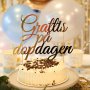 Tortendekoration - Taufe Tortendekoration - Taufe