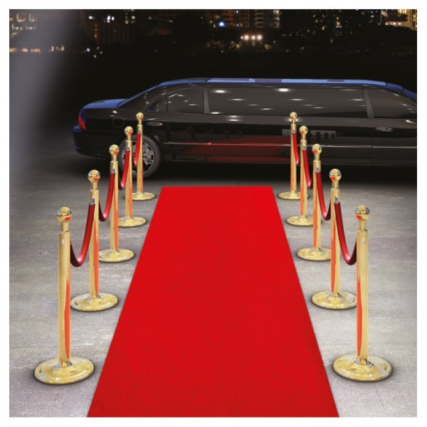 Roter Teppich - Luxus - 5 m x 1 m Roter Teppich - Luxus - 5 m x 1 m