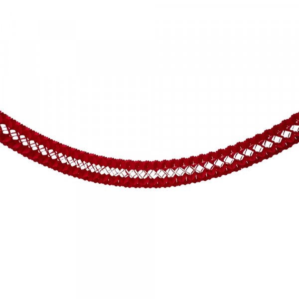 Papiergirlande - Rot - 6 Meter Papiergirlande - Rot - 6 Meter
