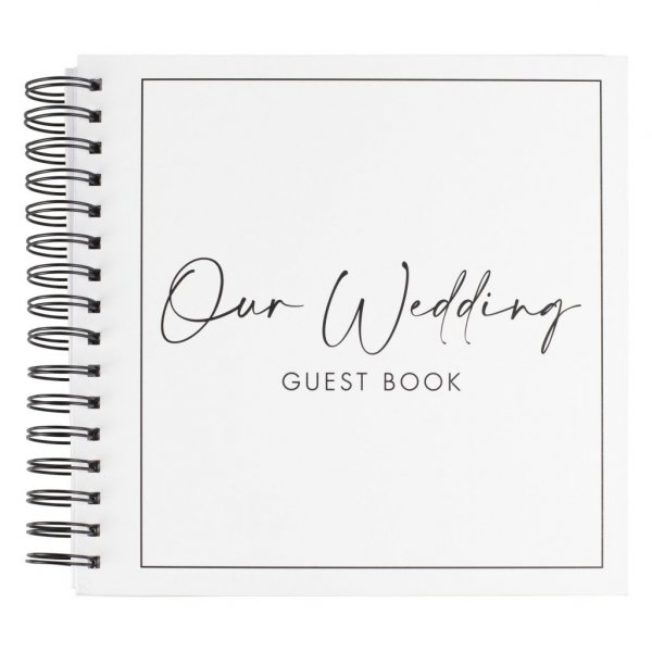Gästebuch - Unsere Hochzeit - Zeitgenössische Hochzeit Gästebuch - Unsere Hochzeit - Zeitgenössische Hochzeit