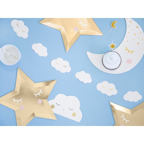 Pappteller - Kleiner Stern - 6er-Pack