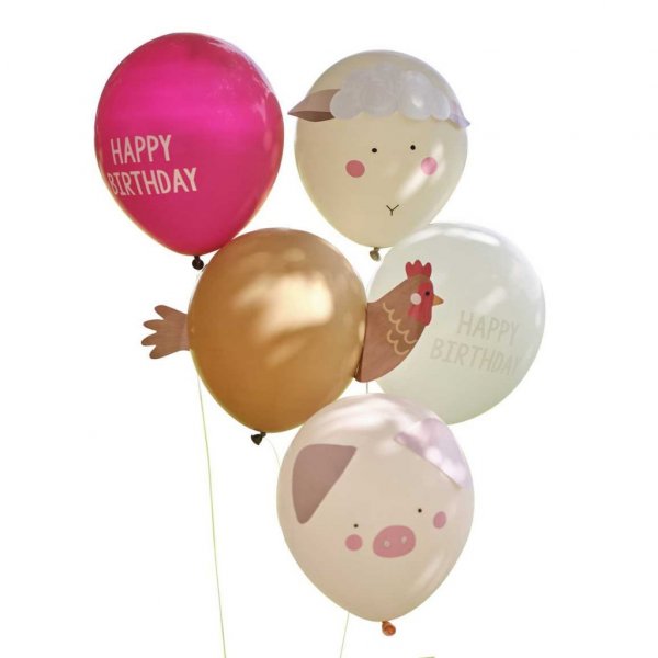 Ballonstrauß - Nutztiere Ballonstrauß - Nutztiere