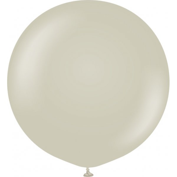Luftballons schlicht - Premium 60 cm - Stein