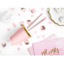 Strohhalme - Zickzack - Hellrosa - 10er-Pack