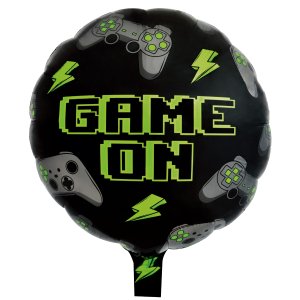 Folienballon - Spielstart - Rund - 46 cm Folienballon - Spielstart - Rund - 46 cm