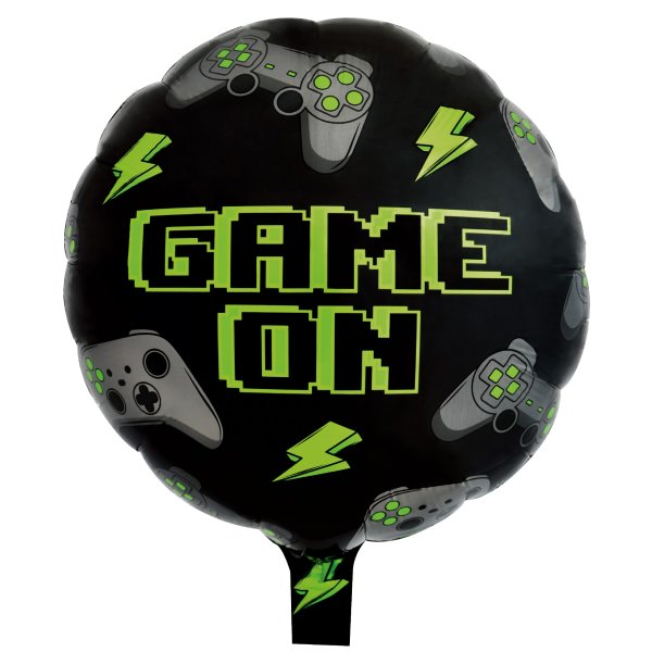 Folienballon - Spielstart - Rund - 46 cm Folienballon - Spielstart - Rund - 46 cm