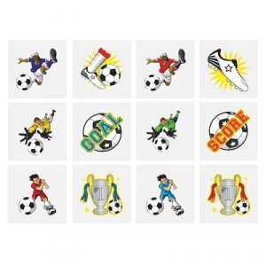 Tattoos - Fußball - 12 Stück Tattoos - Fußball - 12 Stück