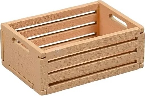 Mini-Artikel - Aufbewahrungsbox/Obstkiste - Holz Mini-Artikel - Aufbewahrungsbox/Obstkiste - Holz