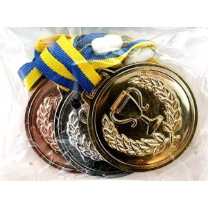 Medaillen - Gold, Silber, Bronze - 3er-Pack Medaillen - Gold, Silber, Bronze - 3er-Pack