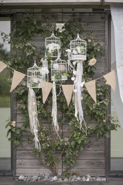 Wimpel - Jutestoff Wimpel - Jutestoff