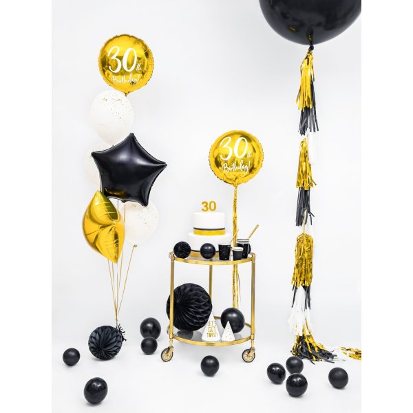 Mini-Luftballons Pastell - Premium 12 cm - Schwarz - 10er-Pack Mini-Luftballons Pastell - Premium 12 cm - Schwarz - 10er-Pack