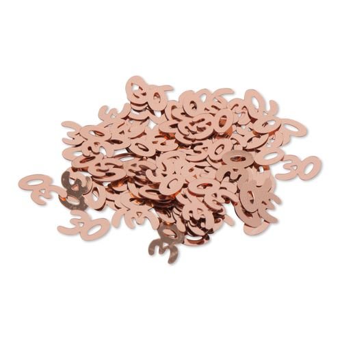 Konfetti 30 - Roségold - 1 cm Konfetti 30 - Roségold - 1 cm
