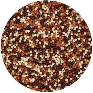 Knusprige Schokoladenperlen Mini-Mix 175 g - FunCakes Knusprige Schokoladenperlen Mini-Mix 175 g - FunCakes