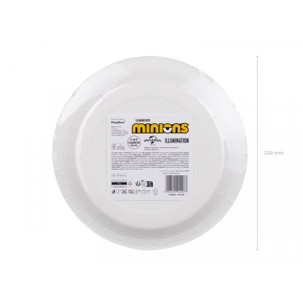 Minions-Mix aus Papptellern