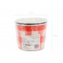 Snackbecher - Kariert - 2er-Pack - 14 cm Snackbecher - Kariert - 2er-Pack - 14 cm