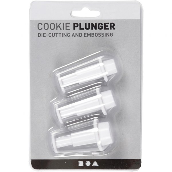 Geprägte Ausstechformen - 3er-Pack - Kreise Geprägte Ausstechformen - 3er-Pack - Kreise