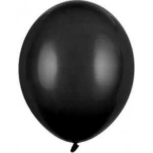 Starke Luftballons - Pastellschwarz - 12 cm - 100er-Pack