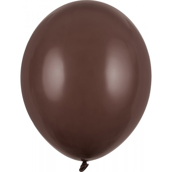 Mini-Luftballons Pastell - Premium 12 cm - Braun - 10er-Pack Mini-Luftballons Pastell - Premium 12 cm - Braun - 10er-Pack