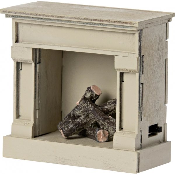 Kleiner Kamin - Maileg - Cremeweiß Kleiner Kamin - Maileg - Cremeweiß