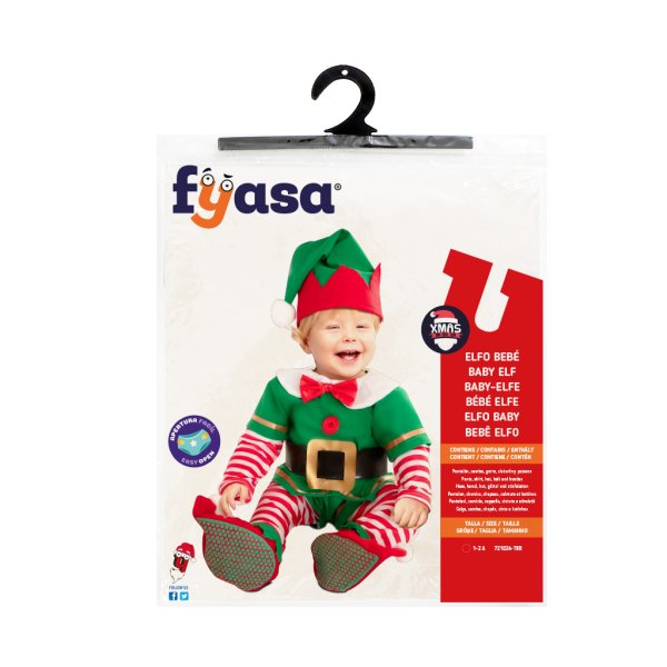 Baby-Weihnachtsmann - Weihnachtskost�m - 1-2 Jahre