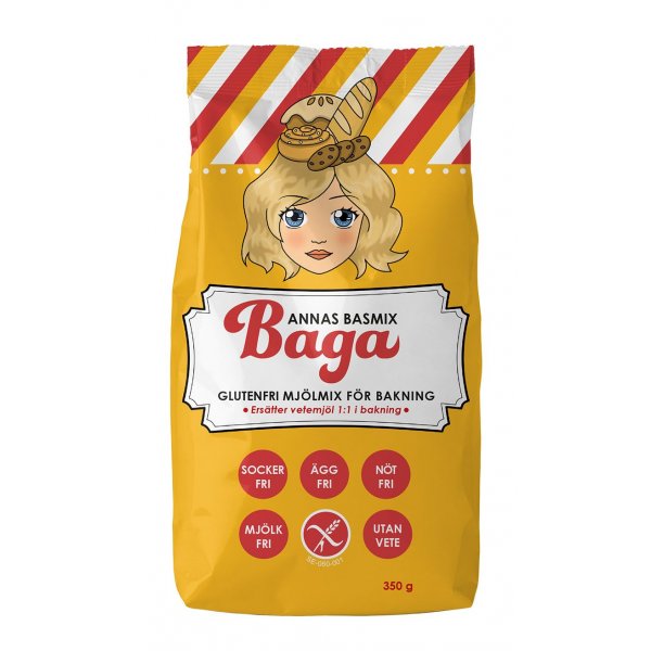 Anna's Basmix - Baga - Glutenfrei - Ersetzt Weizenmehl 1:1