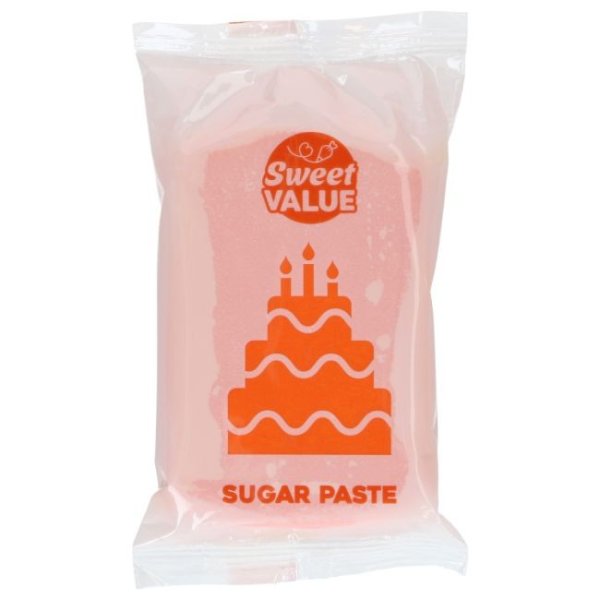 Zuckerpaste - Orange - Sweet Value - 200 g Zuckerpaste - Orange - Sweet Value - 200 g