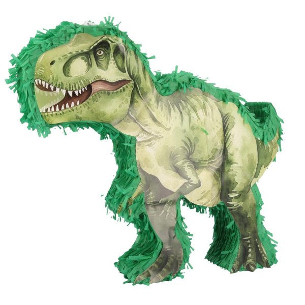 Pi�ata-Dinosaurier - Gr�n - 42 x 45 cm